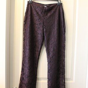 Mossimo Supply Co. Dress Slacks with Lace Overlay